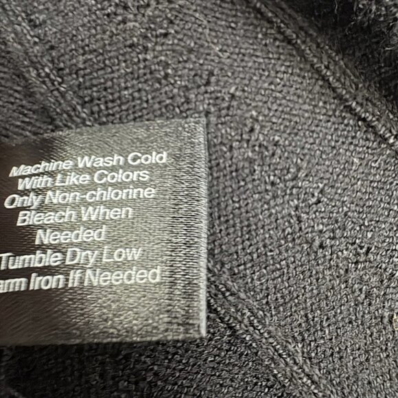 Lane Bryant Black Sweater Tank Top SZ 22/24 Ruffle Straps NWT Bohemian, Feminine - Picture 9 of 9